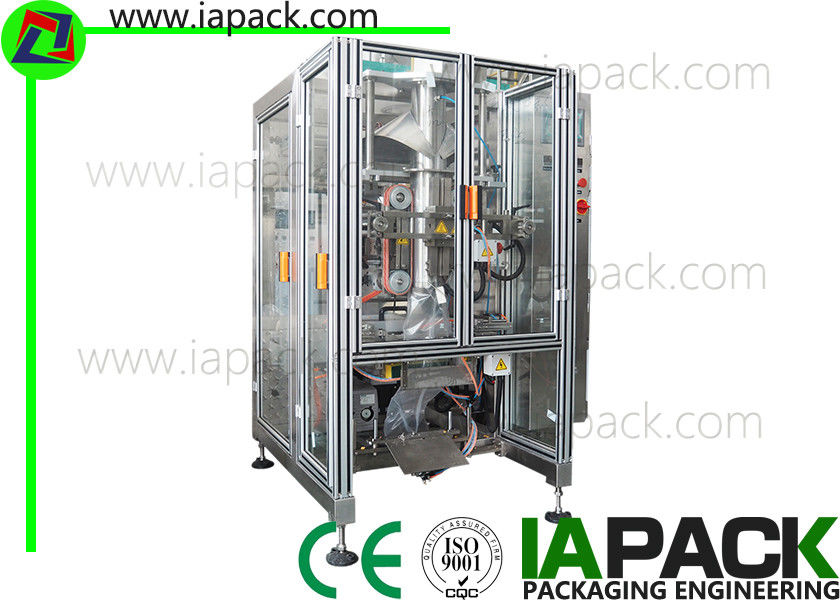 auto vertical form fill seal machines 0.6 MPa with touch screen