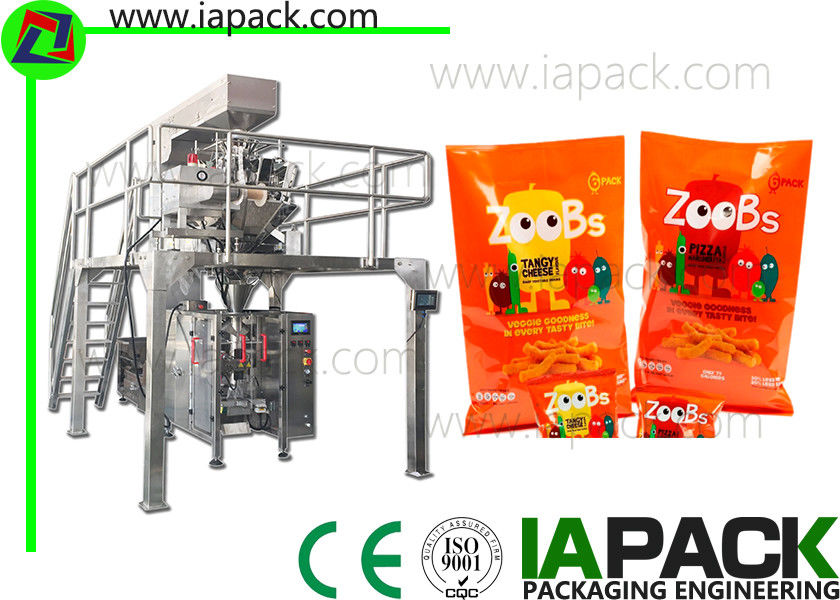 machine de conditionnement de casse-croûte d'arachides, machine de conditionnement poly 50Hz - 60Hz