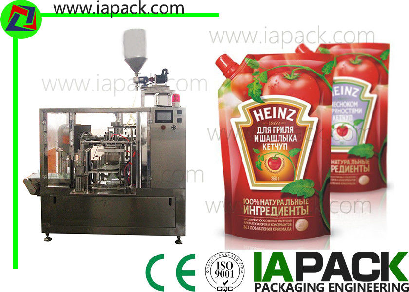 Tomatenpaste Verpackungsmaschine, Polybeutel Verpackungsmaschine PLC-Steuerung
