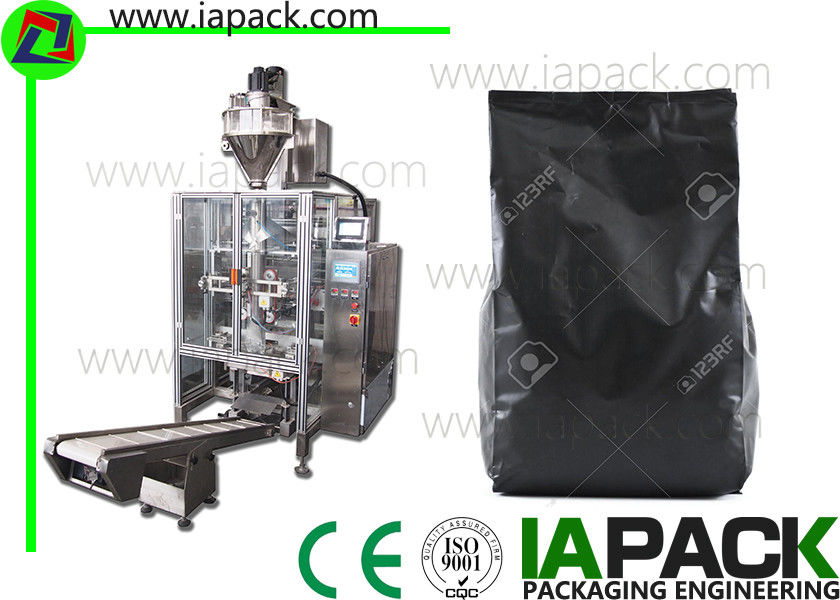 machine à emballer verticale de café en poudre, machine de remplissage de foreuse de poudre